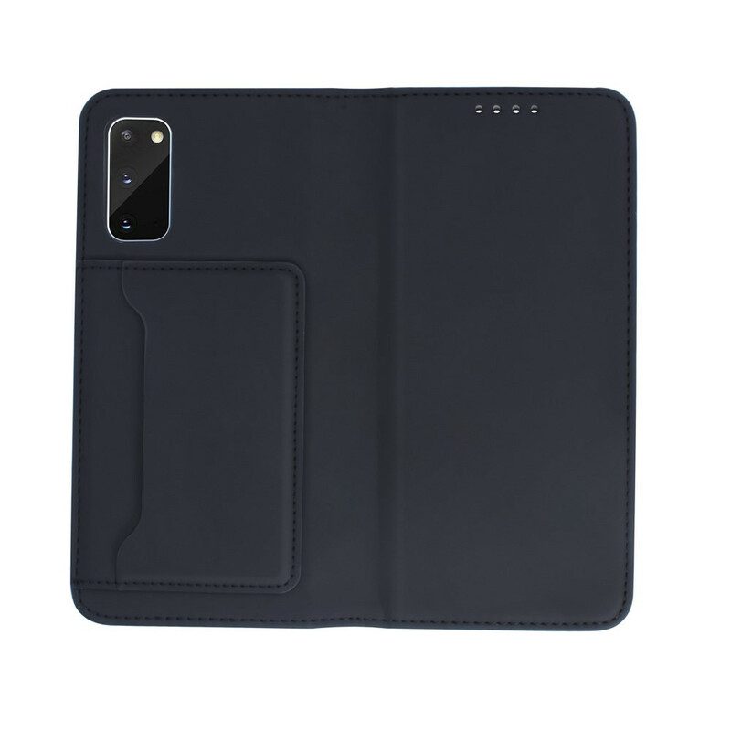 Folio Cover Samsung Galaxy S20 Custodia in pelle Supporto Per Portacarte