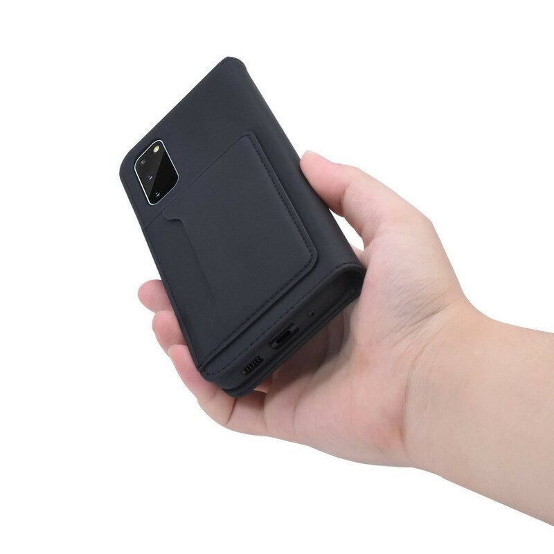 Folio Cover Samsung Galaxy S20 Custodia in pelle Supporto Per Portacarte