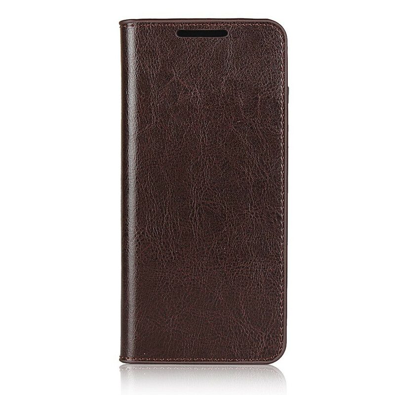 Folio Cover Samsung Galaxy S20 Custodia in pelle Pelle Vera