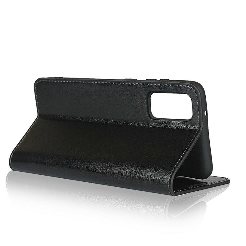 Folio Cover Samsung Galaxy S20 Custodia in pelle Pelle Vera