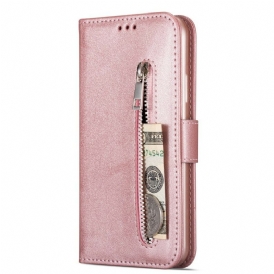 Folio Cover Samsung Galaxy S20 Portamonete Effetto Pelle