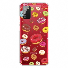 Cover Samsung Galaxy A02s Amo Le Ciambelle