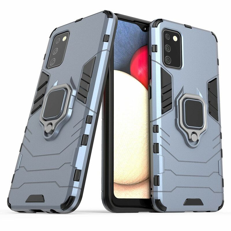 Cover Samsung Galaxy A02s Anello Resistente