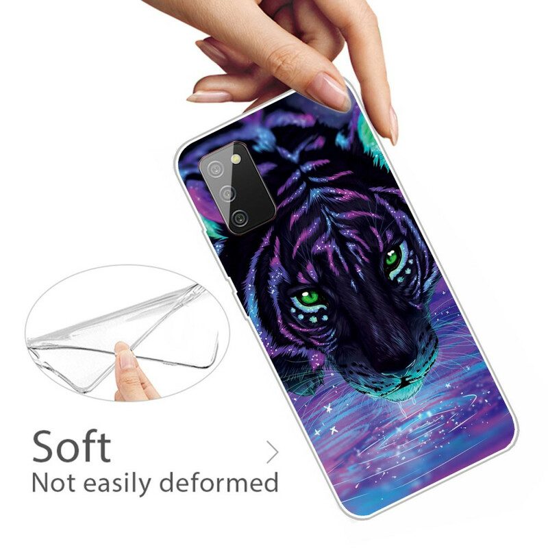 Cover Samsung Galaxy A02s Felino Favoloso