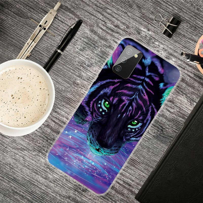 Cover Samsung Galaxy A02s Felino Favoloso