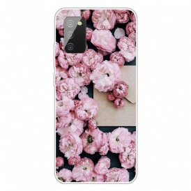 Cover Samsung Galaxy A02s Fiori Intensi