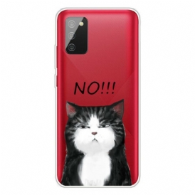 Cover Samsung Galaxy A02s Il Gatto Che Dice Di No
