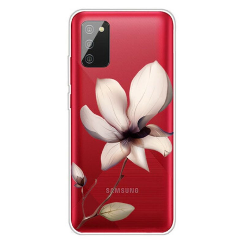 Cover Samsung Galaxy A02s Premium Floreale