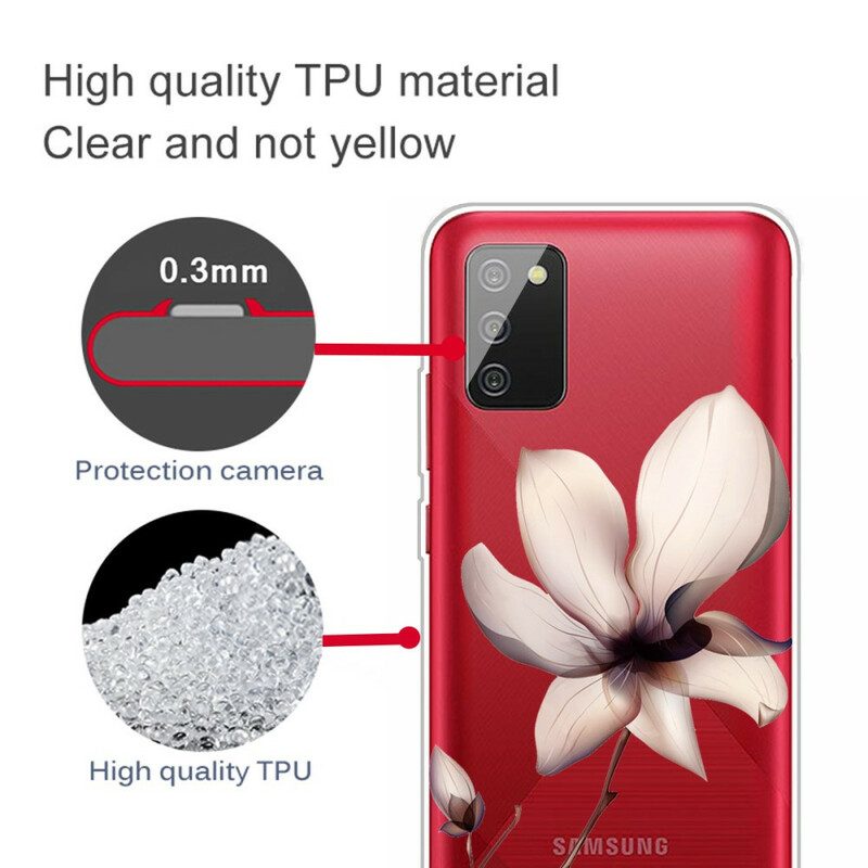 Cover Samsung Galaxy A02s Premium Floreale