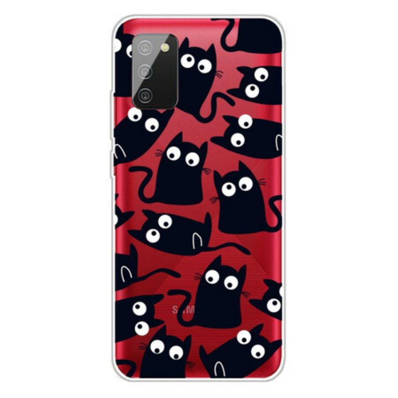 Cover Samsung Galaxy A02s Topi Neri