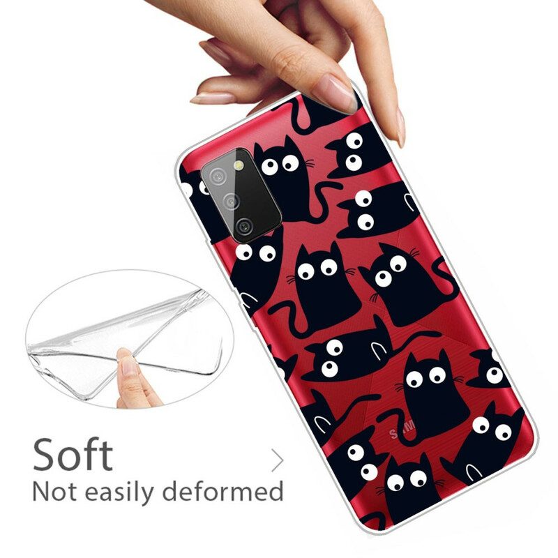 Cover Samsung Galaxy A02s Topi Neri