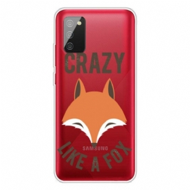 Cover Samsung Galaxy A02s Volpe / Pazzo Come Una Volpe
