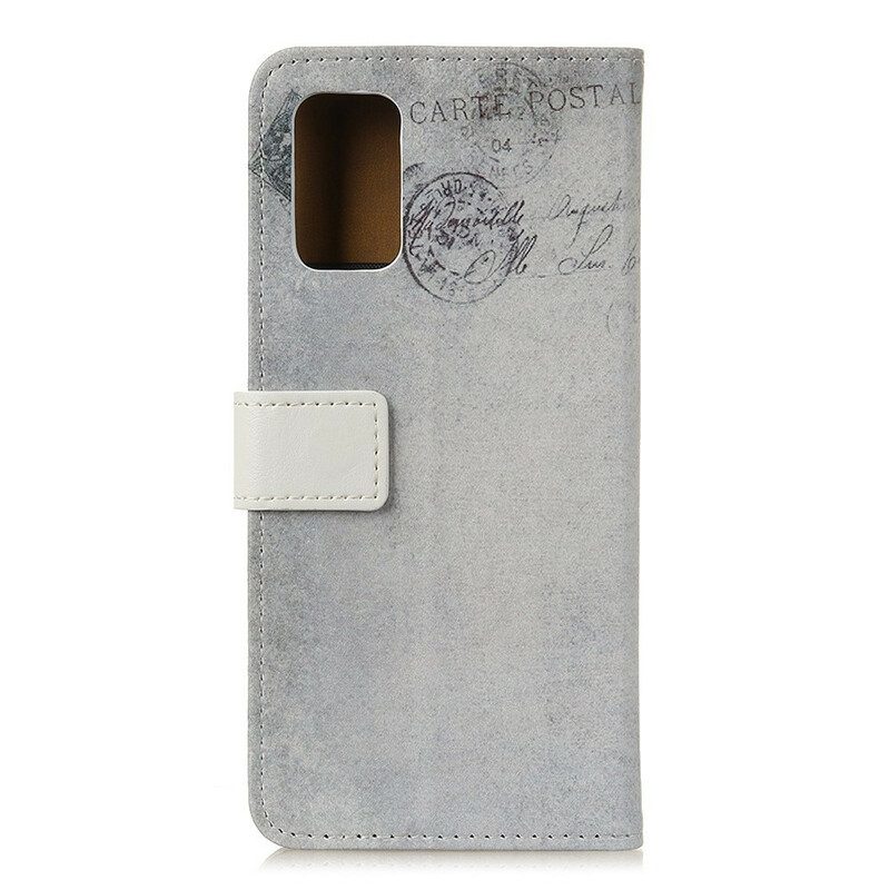 Custodia A Portafoglio Samsung Galaxy A02s Gatto Viaggiatore