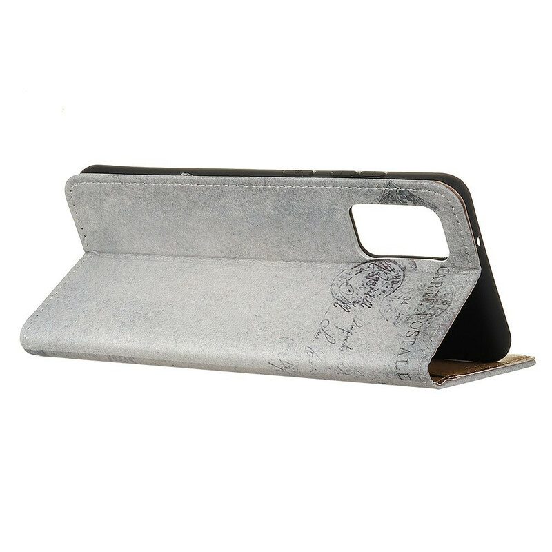 Custodia A Portafoglio Samsung Galaxy A02s Gatto Viaggiatore