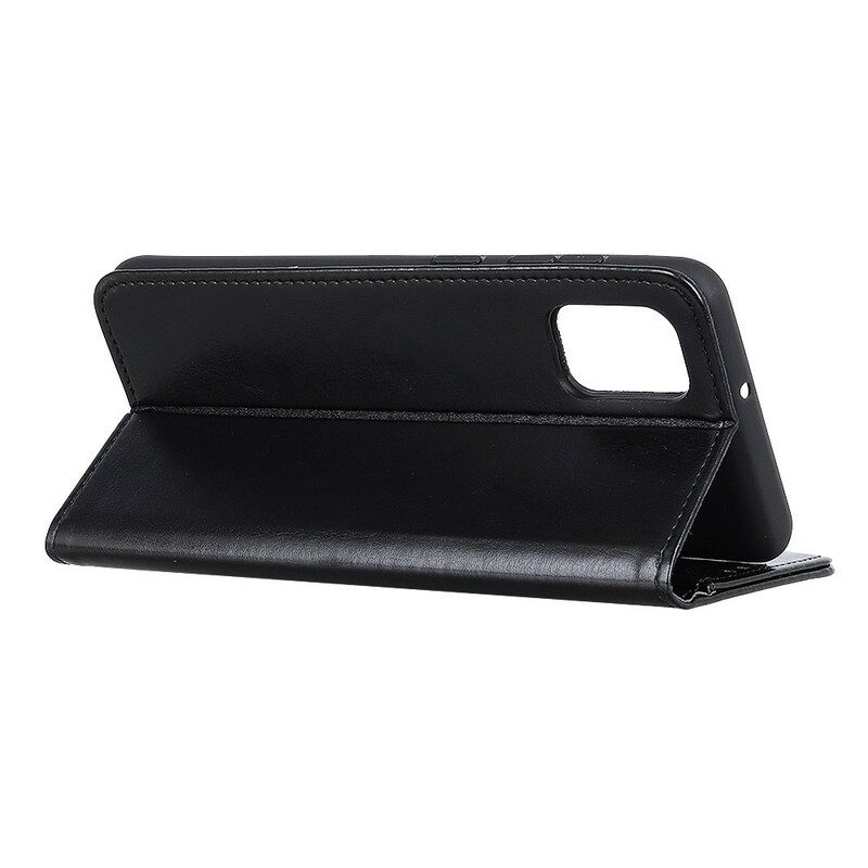 Custodia in pelle Samsung Galaxy A02s Finezza Ghiacciata