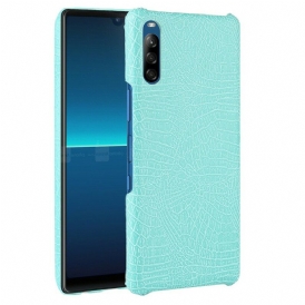 Cover Sony Xperia L4 Effetto Pelle Di Coccodrillo