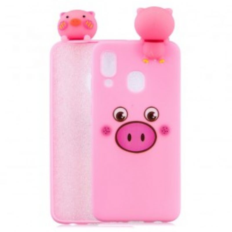 Cover Samsung Galaxy A40 Apollo Il Maiale 3d
