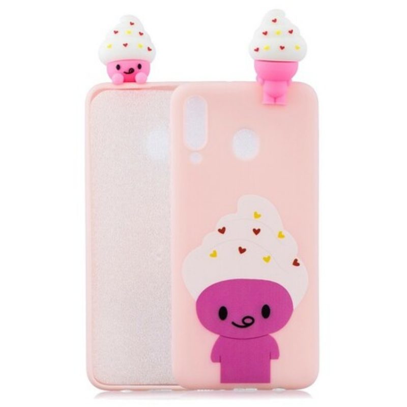 Cover Samsung Galaxy A40 Gelato Divertente 3d