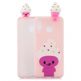 Cover Samsung Galaxy A40 Gelato Divertente 3d