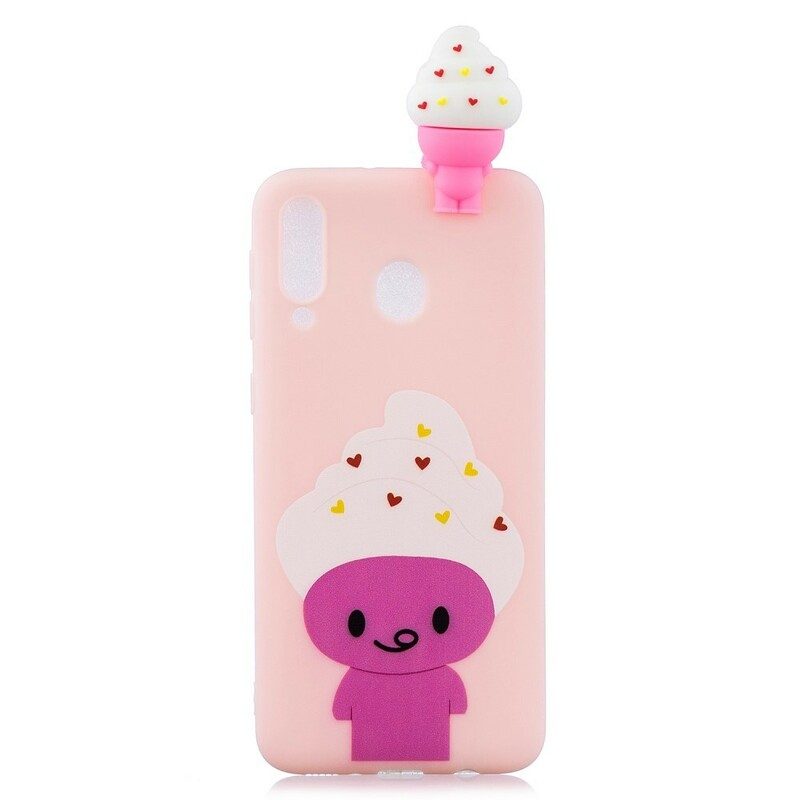 Cover Samsung Galaxy A40 Gelato Divertente 3d