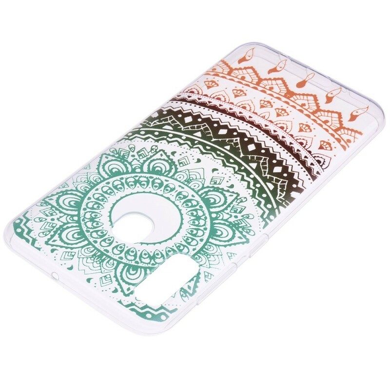 Cover Samsung Galaxy A40 Mandala Colorato Senza Soluzione Di Continuità