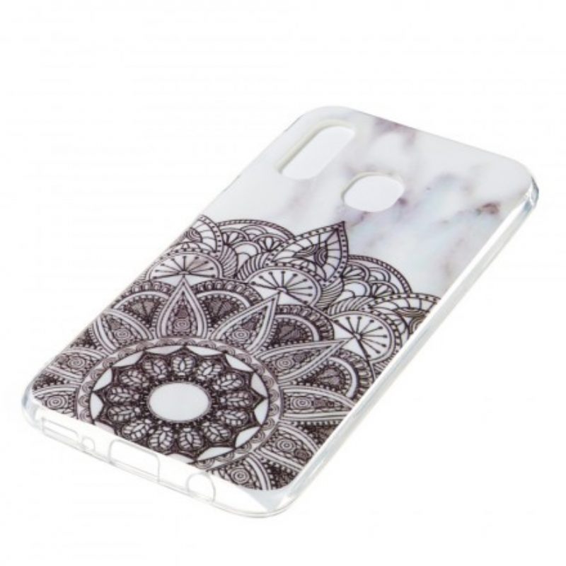 Cover Samsung Galaxy A40 Mandala Marmorizzato
