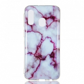 Cover Samsung Galaxy A40 Marmo