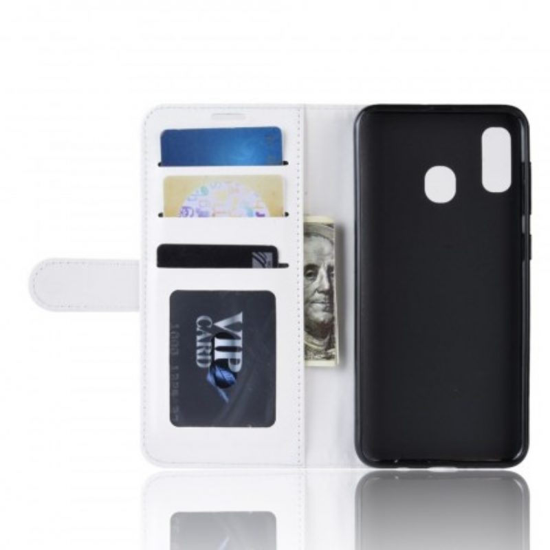 Custodia in pelle Samsung Galaxy A40 Ultra Ecopelle