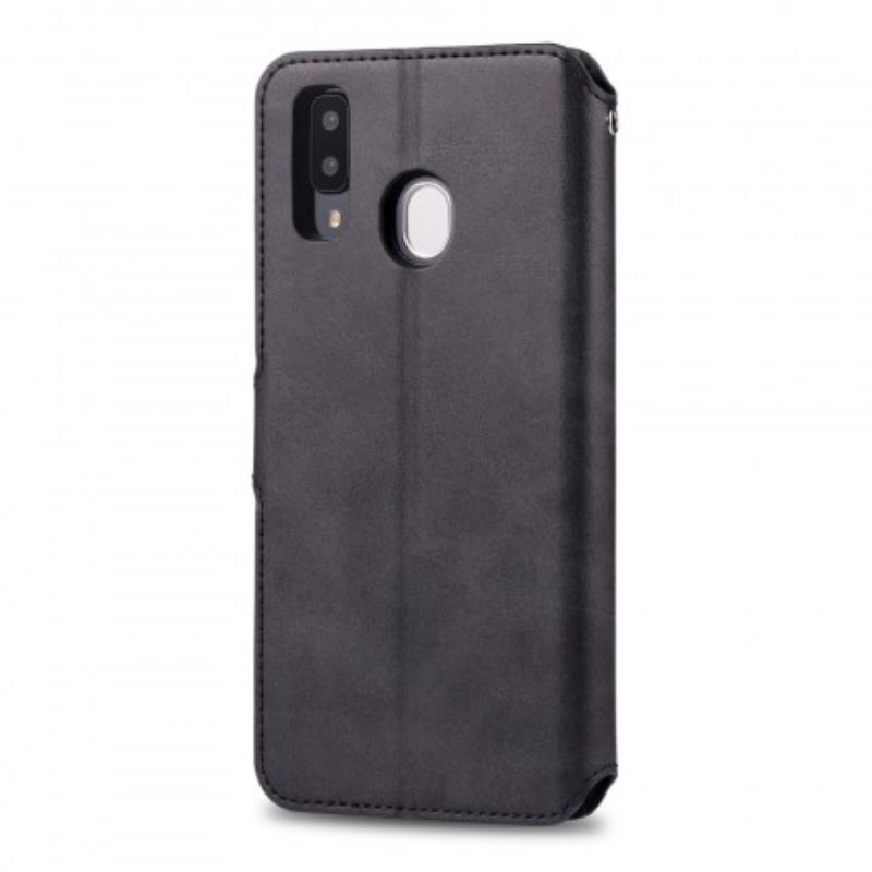 Folio Cover Samsung Galaxy A40 Azns Retrò