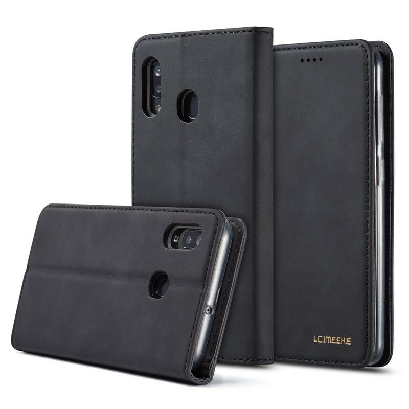Folio Cover Samsung Galaxy A40 Custodia in pelle Lc.imeeke Futuro