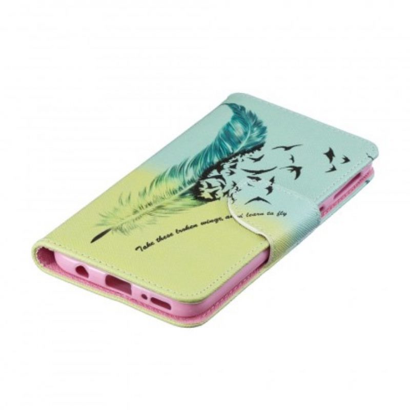 Folio Cover Samsung Galaxy A40 Impara A Volare