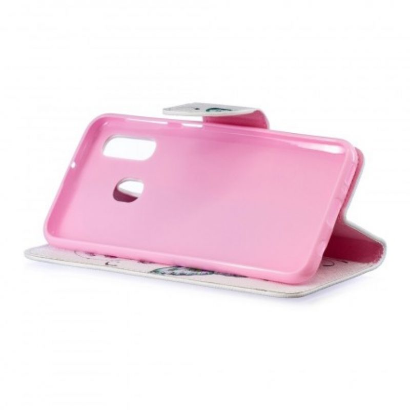 Folio Cover Samsung Galaxy A40 Meravigliose Farfalle