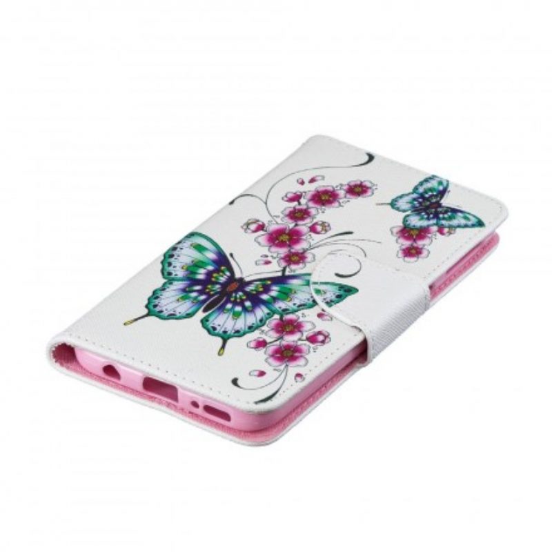 Folio Cover Samsung Galaxy A40 Meravigliose Farfalle