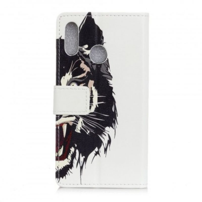 Folio Cover Samsung Galaxy A40 Tigre Feroce