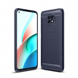Cover Xiaomi Redmi Note 9T Fibra Di Carbonio Spazzolata
