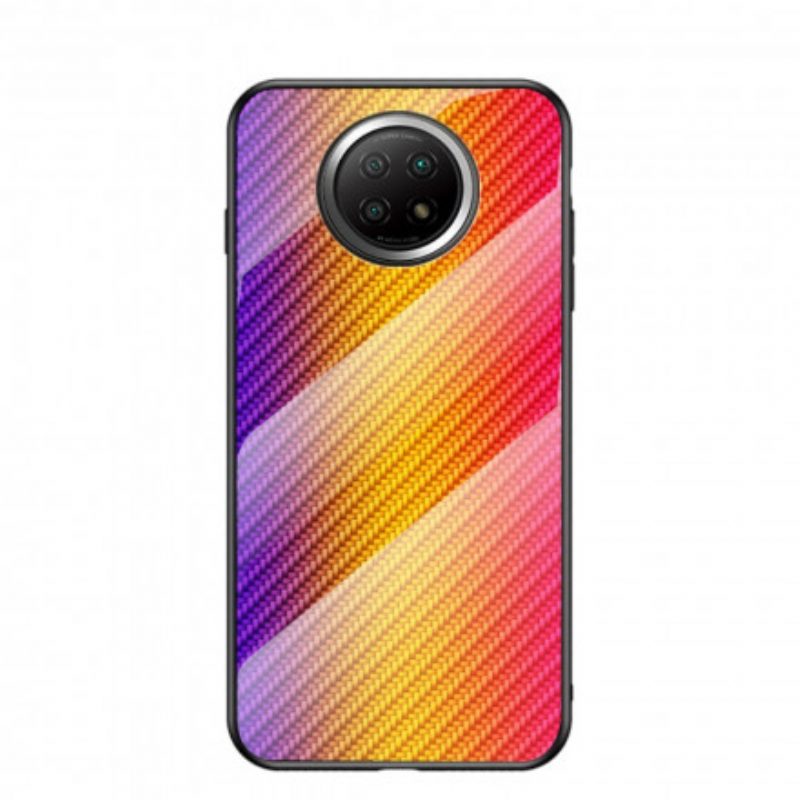 Cover Xiaomi Redmi Note 9T Vetro Temperato In Fibra Di Carbonio