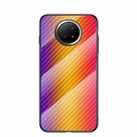 Cover Xiaomi Redmi Note 9T Vetro Temperato In Fibra Di Carbonio