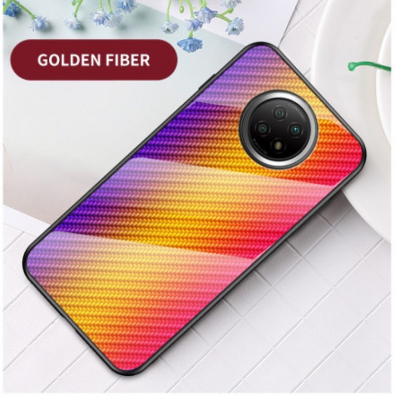 Cover Xiaomi Redmi Note 9T Vetro Temperato In Fibra Di Carbonio