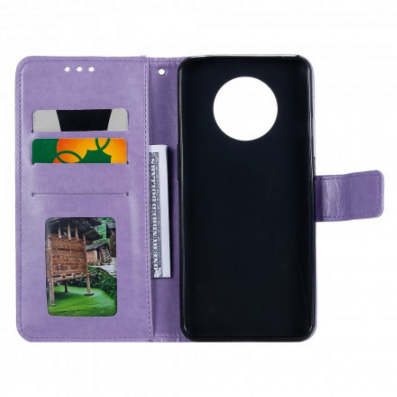 Custodia in pelle Xiaomi Redmi Note 9T Mandala Del Sole