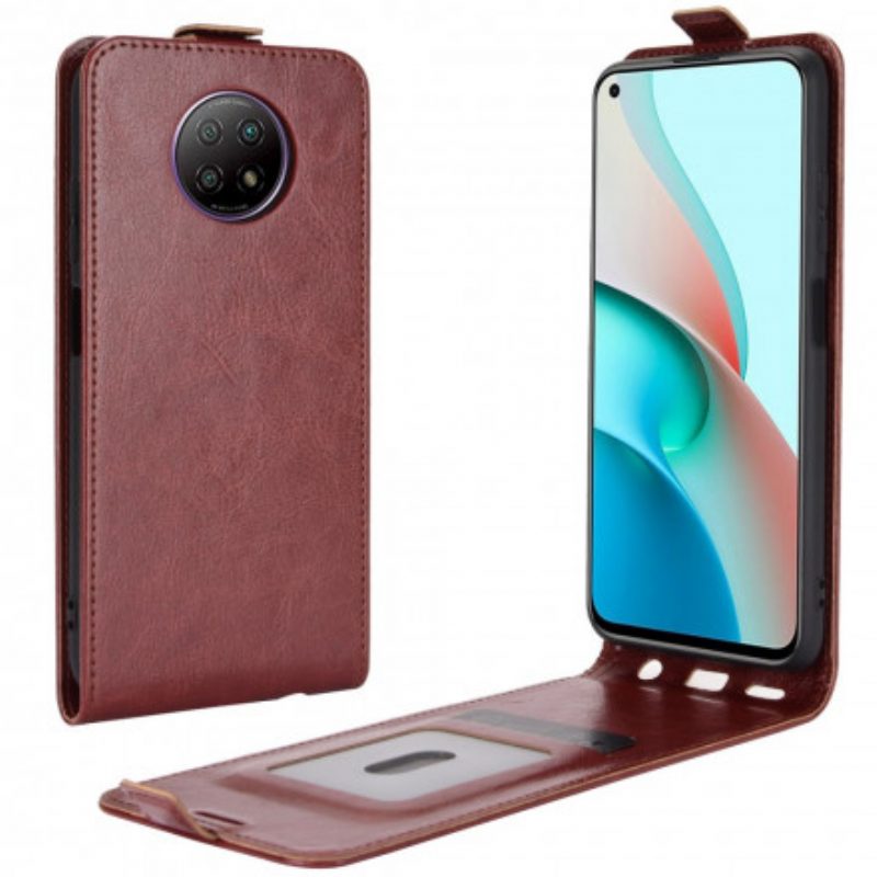 Folio Cover Xiaomi Redmi Note 9T Custodia in pelle Ribalta Verticale Effetto Pelle