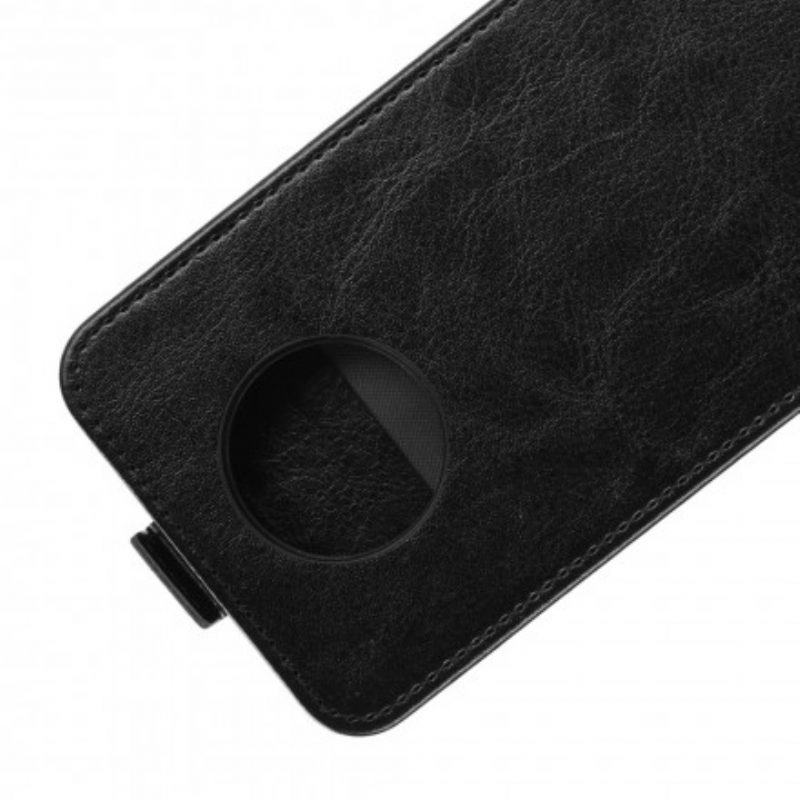 Folio Cover Xiaomi Redmi Note 9T Custodia in pelle Ribalta Verticale Effetto Pelle