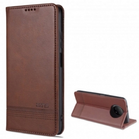 Folio Cover Xiaomi Redmi Note 9T Custodia in pelle Stile In Pelle Azns