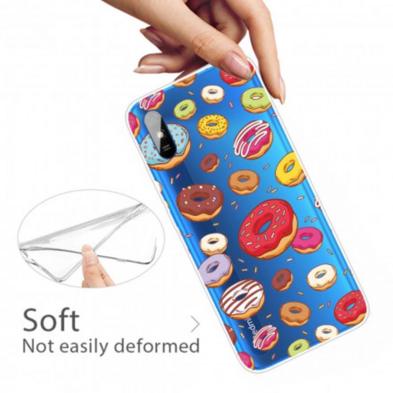Cover Xiaomi Redmi 9A Amo Le Ciambelle