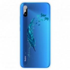 Cover Xiaomi Redmi 9A Bella Piuma Blu