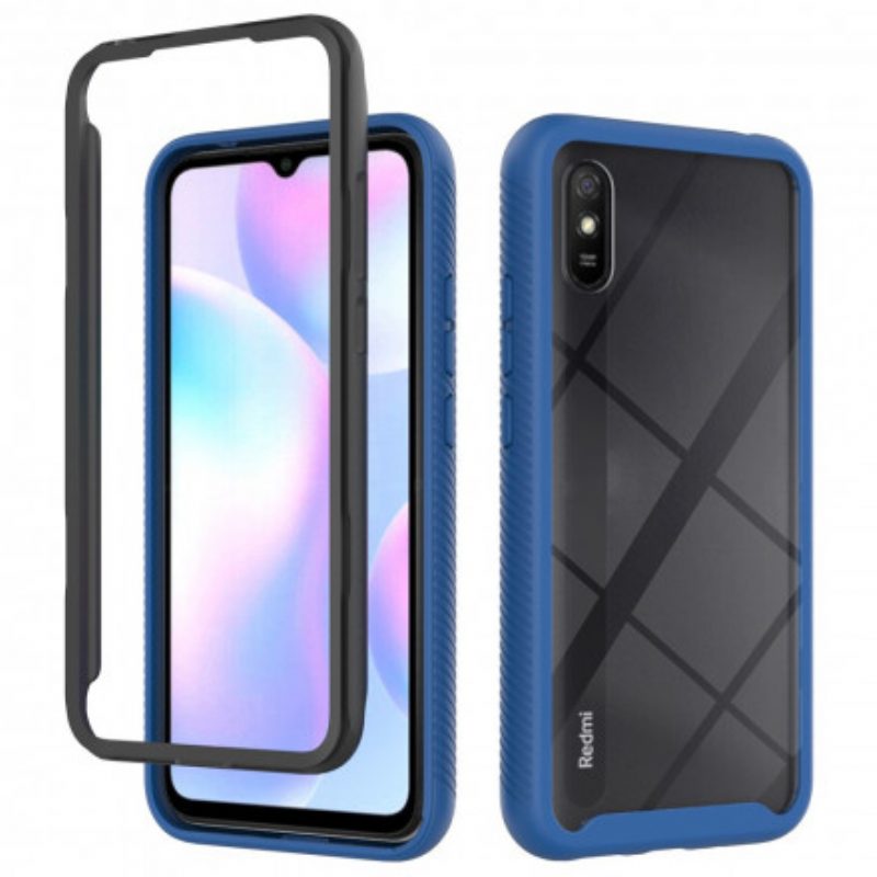 Cover Xiaomi Redmi 9A Bordi In Silicone Ibrido