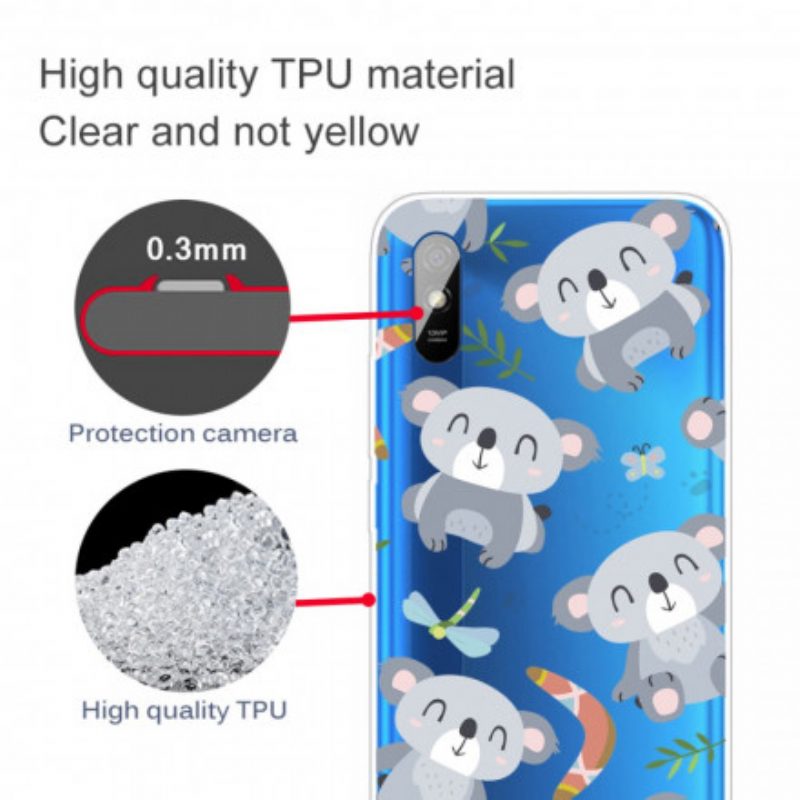Cover Xiaomi Redmi 9A Koala Carini