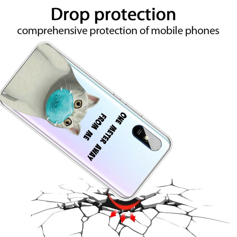 Cover Xiaomi Redmi 9A Non Dimenticare La Tua Maschera