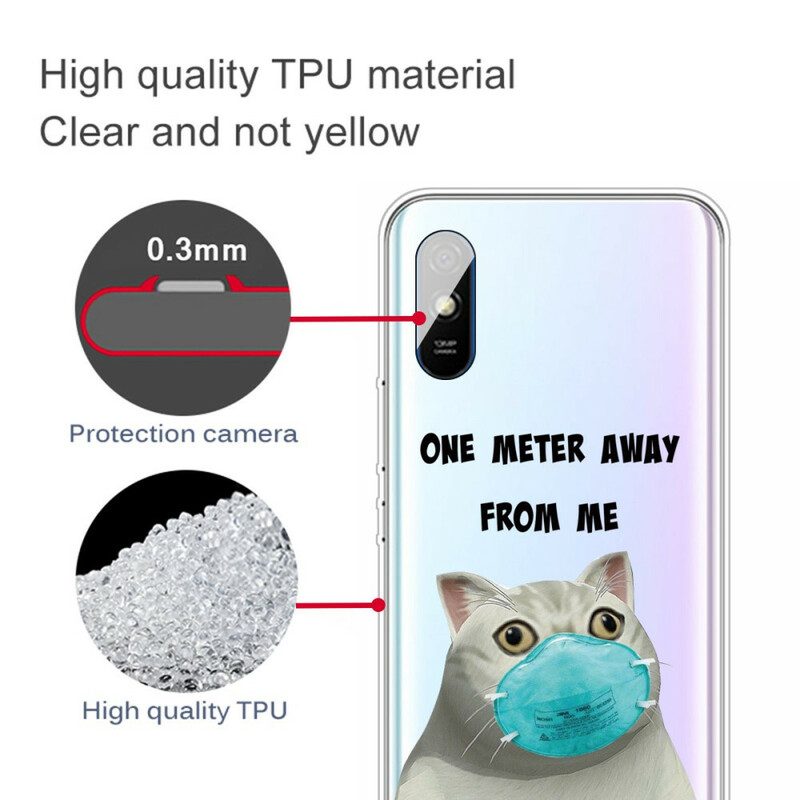 Cover Xiaomi Redmi 9A Non Dimenticare La Tua Maschera