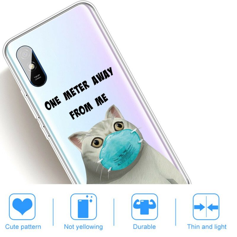 Cover Xiaomi Redmi 9A Non Dimenticare La Tua Maschera