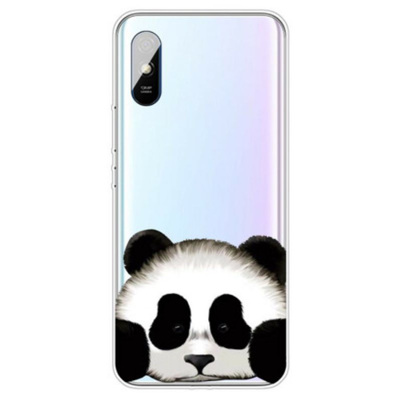 Cover Xiaomi Redmi 9A Panda Senza Soluzione Di Continuità